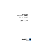 Multitech MT56DSU-S User guide