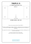 Musical Fidelity TRIPLE-X170 Specifications