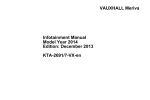 Vauxhall Meriva Infotainment System Specifications