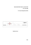 Access HD 1010 User manual