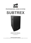 DB Audio T-Rex Proffessional Specifications