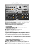 Moog Sub Phatty Specifications