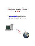 Aristel DV VOIP System Manual