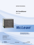 McLean HB16 Series Instruction manual