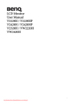 BenQ VW2420H User manual