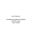 Acer S1370WHn User`s guide