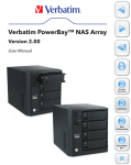 Verbatim POWERBAY NAS Array User manual