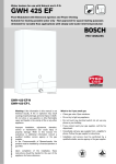 Bosch GWH 425 EF Specifications