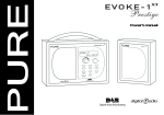 PURE Evoke-1S Owner`s manual
