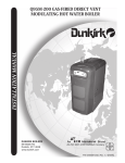 Dunkirk Q95M-200 Installation manual