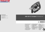 Bosch 36 V-LI Operating instructions