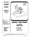Craftsman 113.234700 Owner`s manual