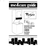 Whirlpool LT5100XS Operating instructions