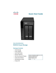 Cisco NSS 322 - Installation guide
