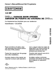 Craftsman 139.53648D Owner`s manual