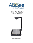 AbiSee Eye-Pal READER User manual