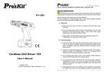 Prokit's Industries PT-1441 User`s manual