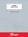 Baumatic BT98SS User manual