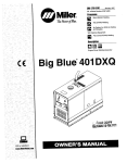 Miller Electric Big Blue 401DXQ Specifications