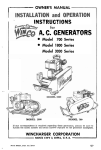 Briggs & Stratton 20288 Owner`s manual