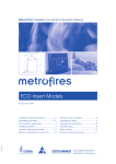 metrofires ECO Insert Instruction manual