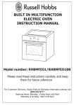 Russell Hobbs RHBMFEO1BB Instruction manual