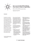 Agilent Technologies 6629A User`s guide