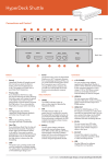 Blackmagicdesign HyperDeck Shuttle Specifications