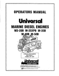 Westerbeke M-50B Installation manual