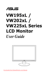 Asus VW202BL User guide