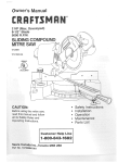 Craftsman 137.285941 Product specifications