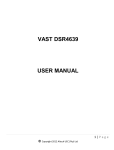 Altech UEC VAST DSR4639 User manual