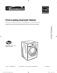 Sears Kenmore Three-Speed with Options and Speeds Switch AUTOMATIC WASHERS Owner`s manual
