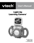 VTech 80-100700 - Light-Up Learning Camera Instruction manual