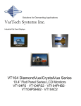 VarTech Systems VT104C User`s guide