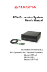 Magma PCIe Expansion System EB2R User`s manual