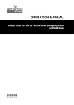 Daikin EKHBH016AB Installation manual