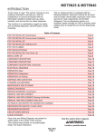 Scotsman MDT5N40 Service manual