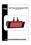 SHOWTEC LED Wash Ultra Bright RGB Product guide