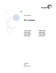 Seagate ST1.2 - Series 8 GB Removable Hard Drive Product manual