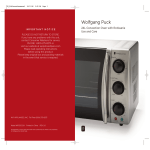 Wolfgang Puck WPSSCO24 Operating instructions