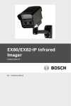 Bosch EX82 Installation manual