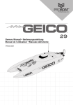 ProBoat Miss Geico 29 PRB4100B Instruction manual