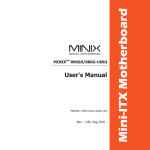 Minix 890GX User`s manual