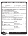 WHITE BROWN CP 440 Operating instructions