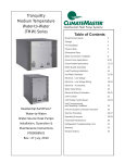ClimateMaster DE Series Unit installation