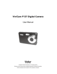 Vivitar ViviCam F127 User manual