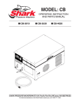 Shark CB-3010 Specifications