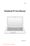 Asus K72JK User manual