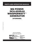 MULTIQUIP DCA-85SSJU Specifications